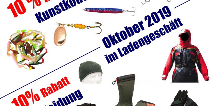 Oktober-Aktionen bei Fjordfish in Zschopau